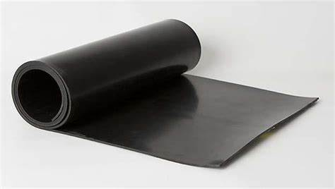 Lençol de borracha EPDM preto