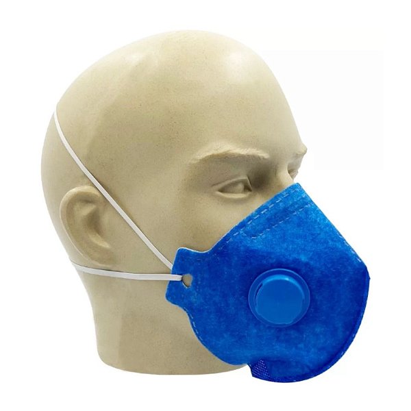 Máscaras Respirador Átomos PFF2 Com Válvula CA 44527 - Equipamentos de Proteção Individual