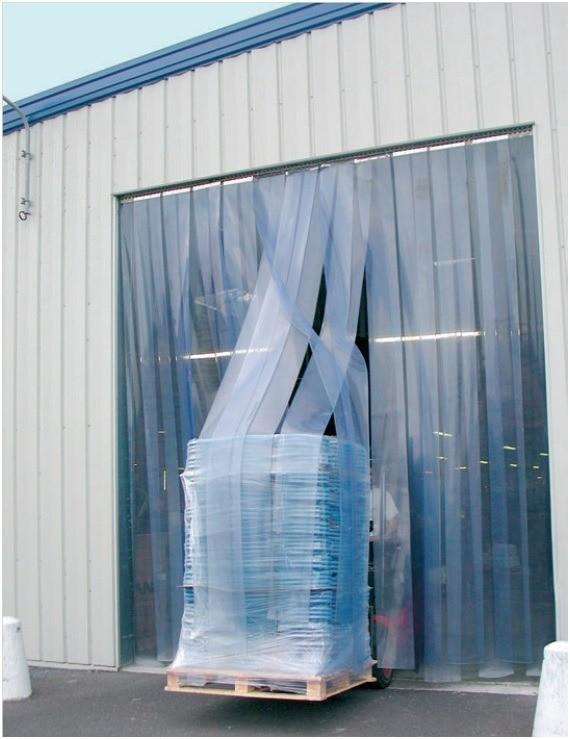 Cortina de Rolo em PVC Transparente