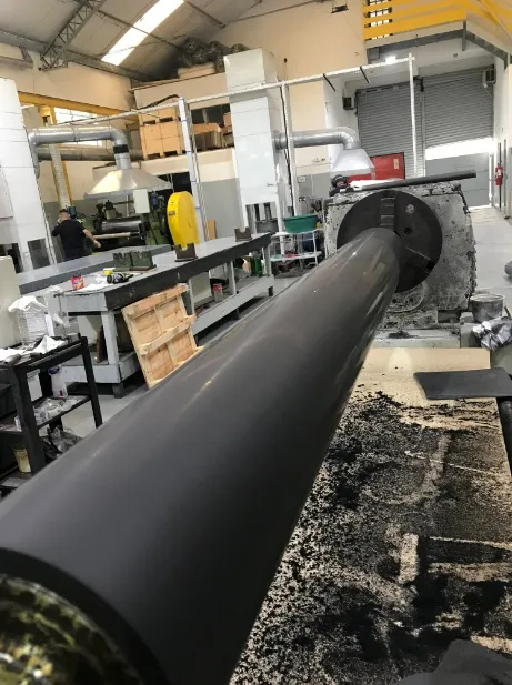 Revestimento de Cilindros com Borracha Sanitária: Técnicas e Melhores Práticas