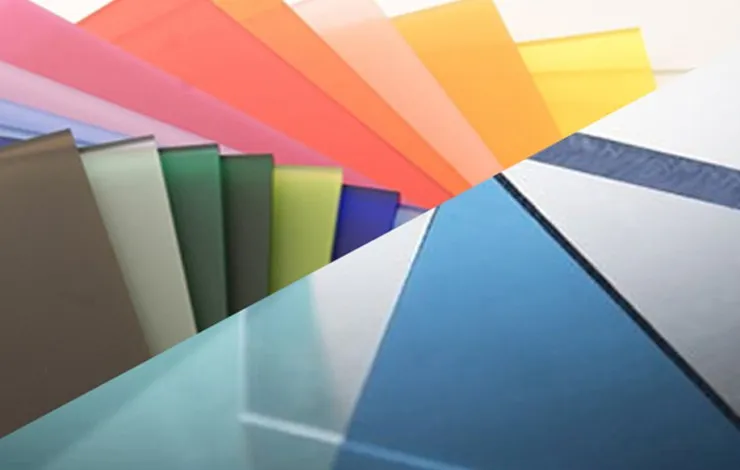 policarbonato industrial colorido