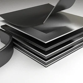 Neoprene fretado para pontes preto 