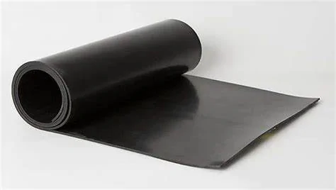 Lençol de borracha EPDM preto