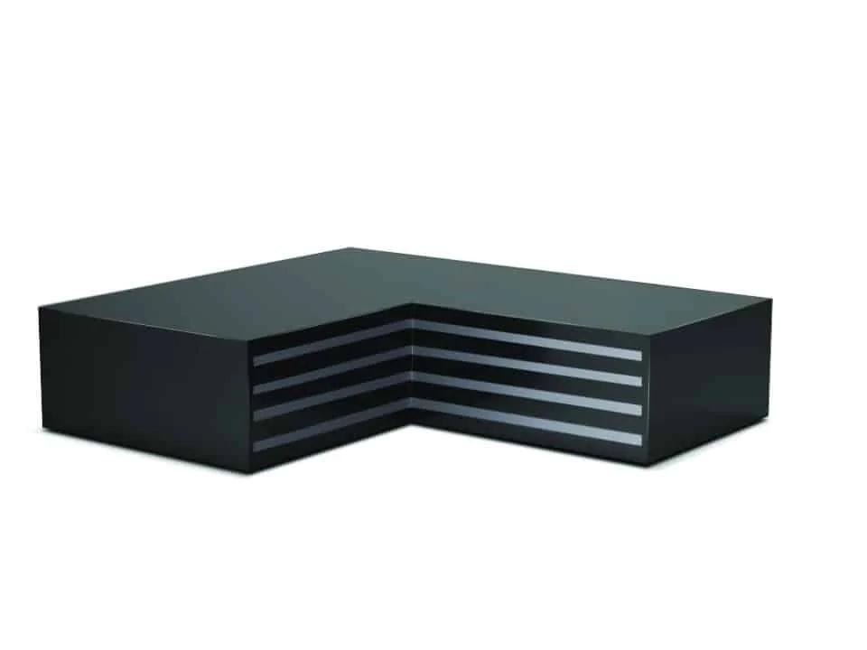 neoprene fretado cor preta e cinza