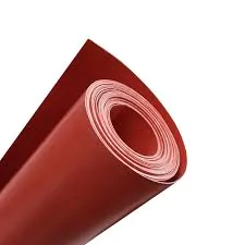 rolo de lençol de borracha diafragma vermelho