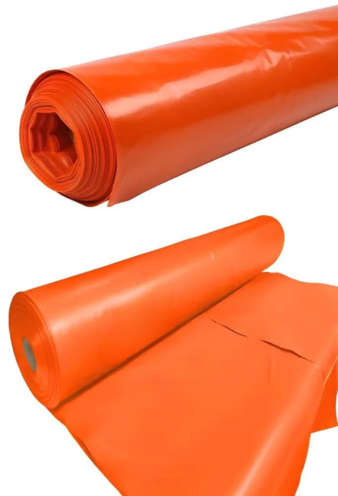 Dois Lençóis Isolante Elétrico laranja