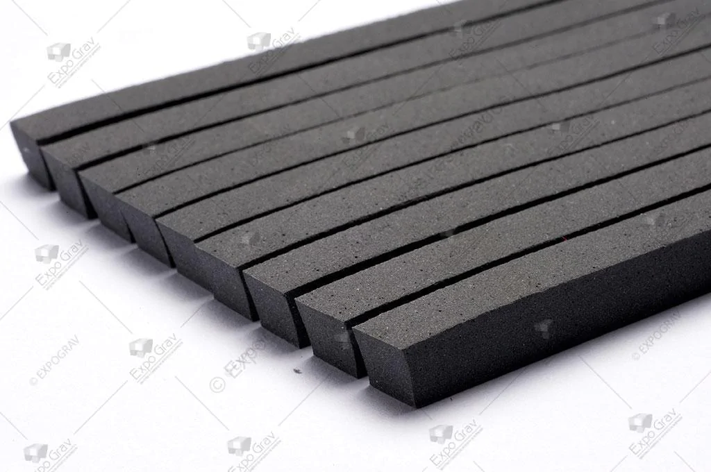 variedades de tira de borracha preta resistente