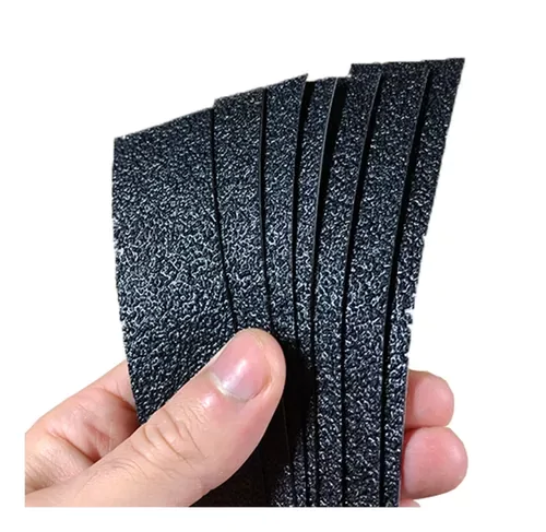 tira de borracha preta