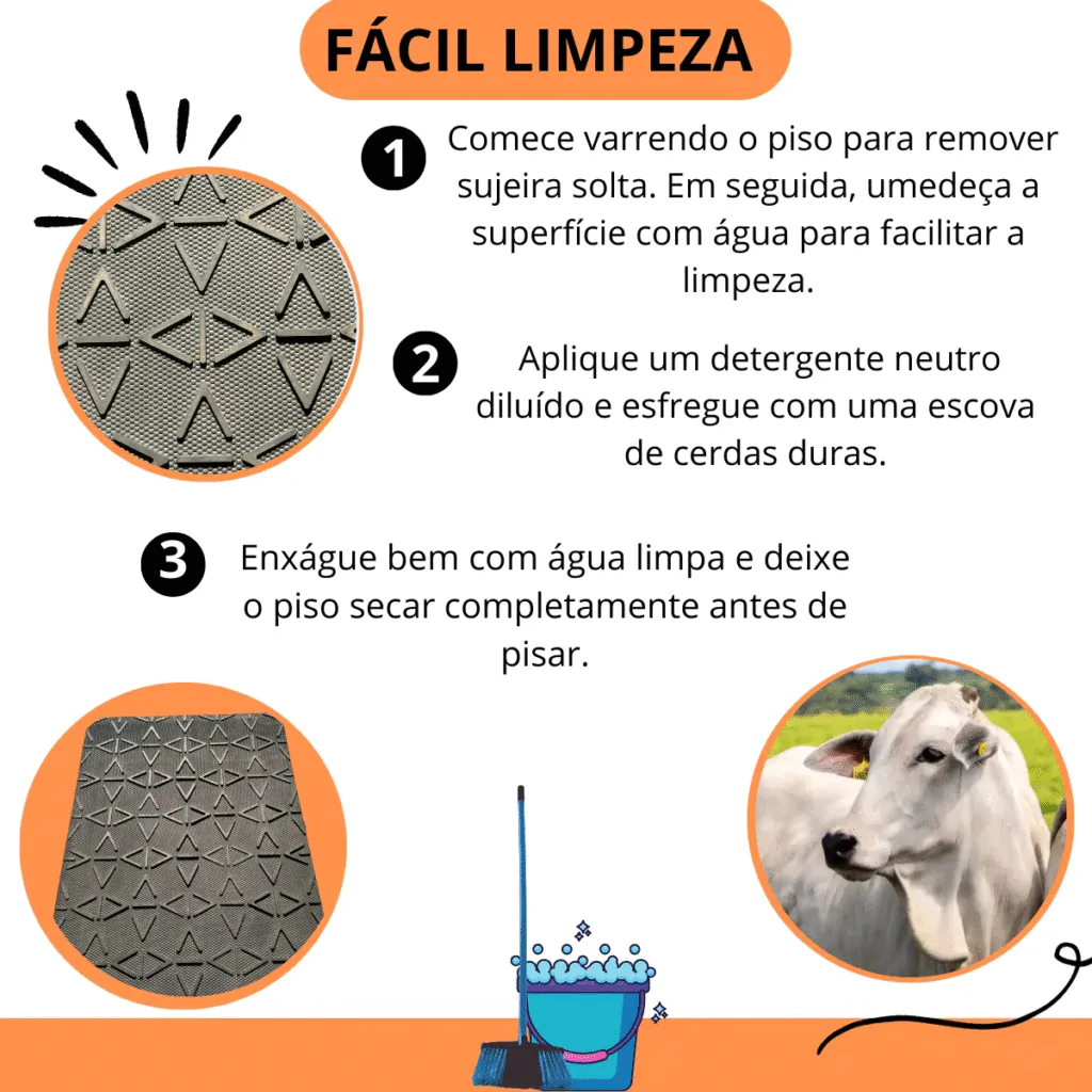 Como Instalar o Piso Boiadeiro de Borracha em Currais e Estábulos